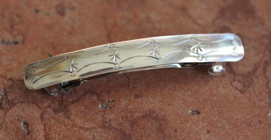 Navajo Silver Hair Barrette