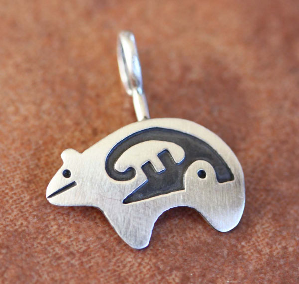 Navajo Bear Pendant by Stanley Gene