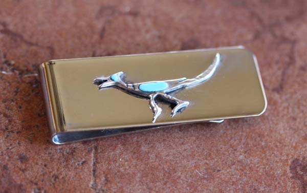 Navajo Road Runner Money Clip